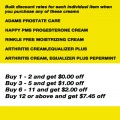Mix and Match Discount Pricing